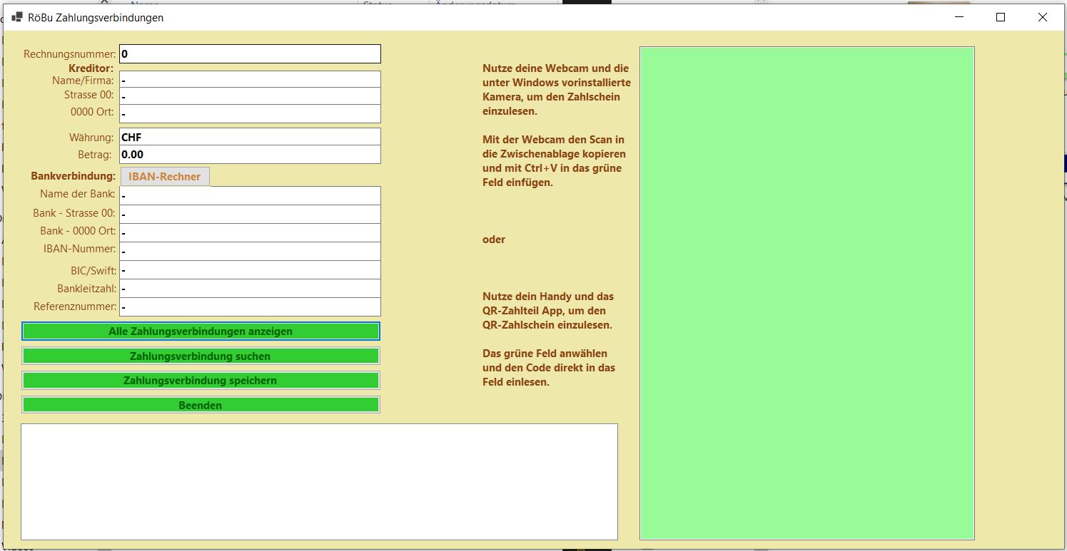 Zahlungsverbindungen